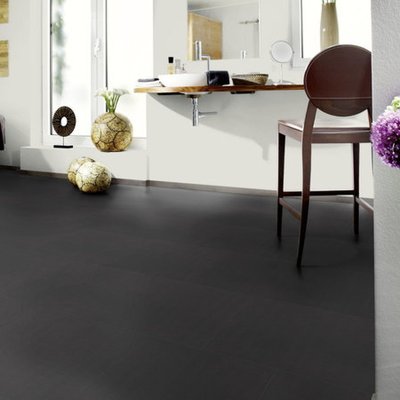 Вінілова підлога Wineo 800 DB Tile Solid Black DB00103-1