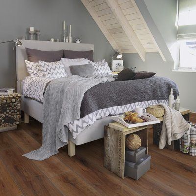 Биопол Wineo Purline 1000 MLP Wood XL Rustic Oak Coffee MLP316R