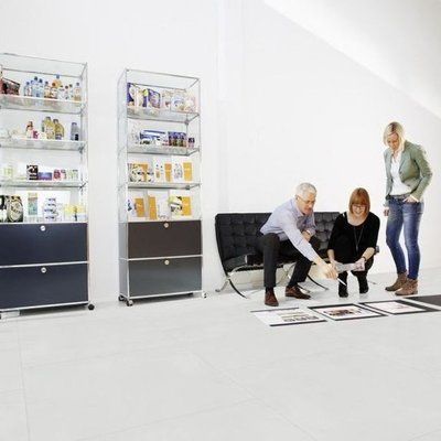 Вінілова підлога Wineo 800 DB Tile Solid White DB00102-2