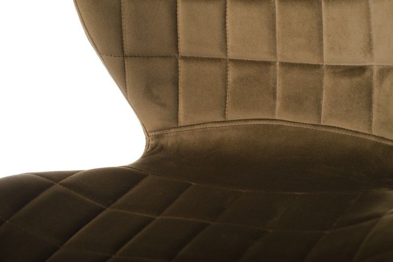 Напівбарний стілець Vetro Mebel B-22 мідний + чорний