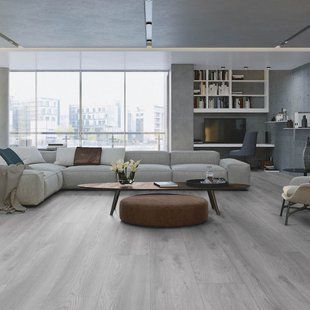 Ламінат My floor Residence Дуб Макро светло серый ML1019