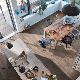 Виниловый пол Meister Design Rigid RD 300S Grey forest wood 7330