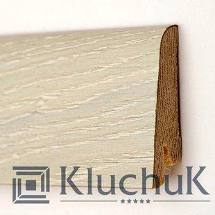 Плінтус Kluchuk Rustique Дуб Крижаний KLR60-04