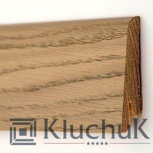 Плінтус Kluchuk Rustique Дуб Срібний KLR60-05