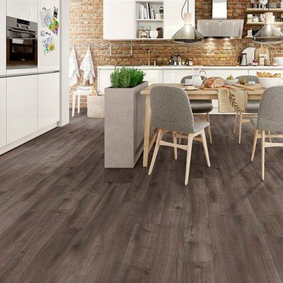 Ламінат Egger Home Classic 4V Дуб Лойя сірий EHL144