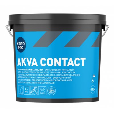 Клей однокомпонентний Kiilto Akva contact