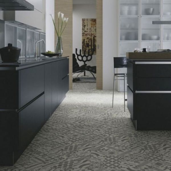 Вінілова підлога Wineo 800 DB Craft Mosaic Dark DB00093