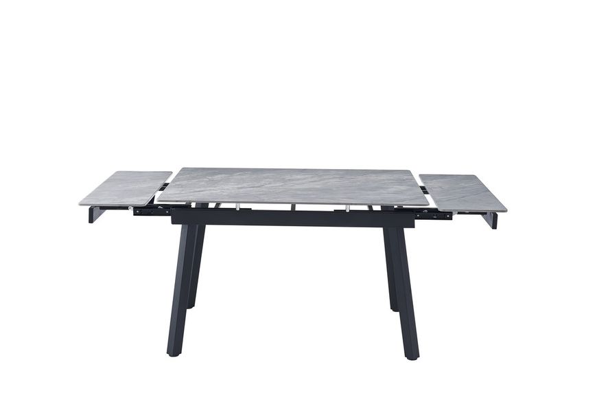 Керамический стол TM-88-1 вайт клауд + черный