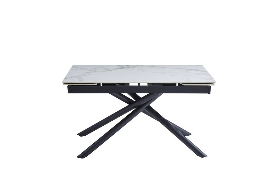 Керамічний стіл Vetro Mebel TML-819-1 війт клауд + чорний