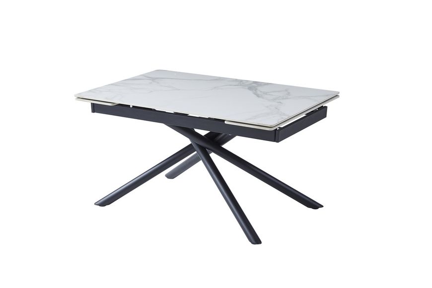 Керамический стол TML-819-1 вайт клауд + чорний
