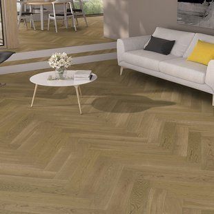 Паркетна дошка Weitzer Parkett Herringbone 90&deg; WP 475 Oak Mandel 63659