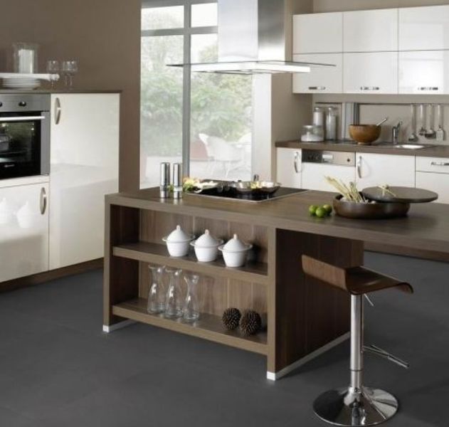 Вінілова підлога Wineo 800 DB Tile Solid Dark DB00096-1