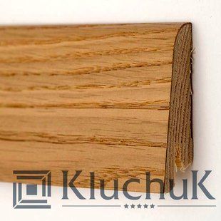 Плинтус Kluchuk Rustique Дуб Карамельний KLR80-06