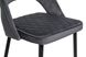 Напівбарний стілець Vetro Mebel B-125 сірий + чорний - B-125