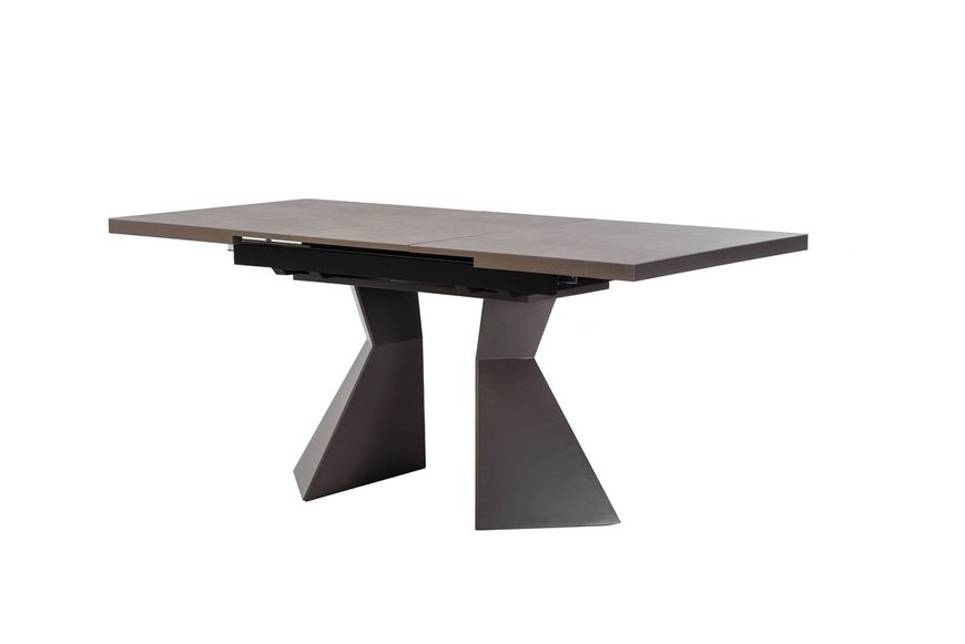 Керамічний стіл Vetro Mebel TML-845 гріджіо латте + латте