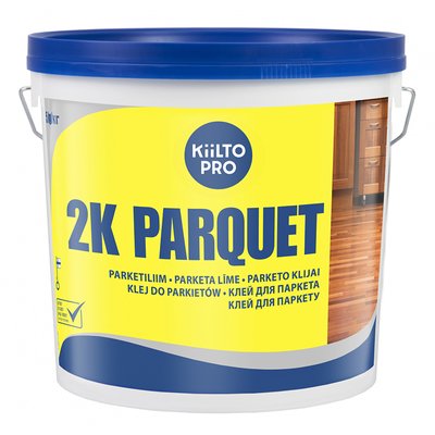 Клей двокомпонентний Kiilto 2K Parquet 5,55 кг (5,00кг+0,55кг)