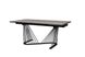 Керамічний стіл Vetro Mebel TML-900 алівері грей + чорний - TML-900