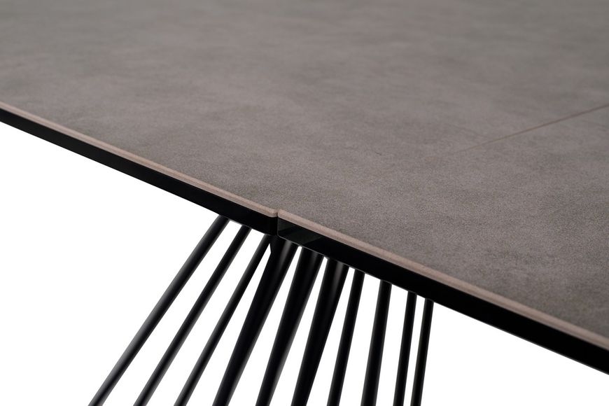 Керамический стол TML-900 аливери грей + черный