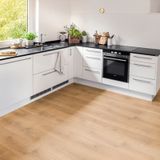 Ламинат Egger Home Classic 4V Aqua+ Дуб Брук медовий EHL103